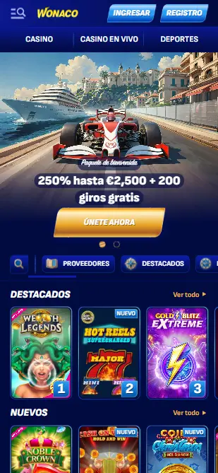 Wonaco casino