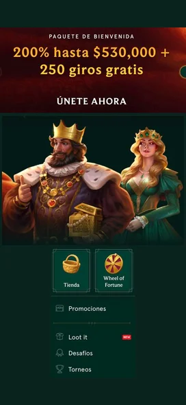 Casinia casino online en Chile con bono de bienvenida en CLP