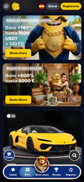 Bananzia casino bonos