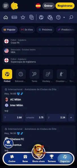 Bananzia casino deportes