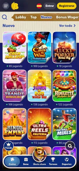 Bananzia casino juegos