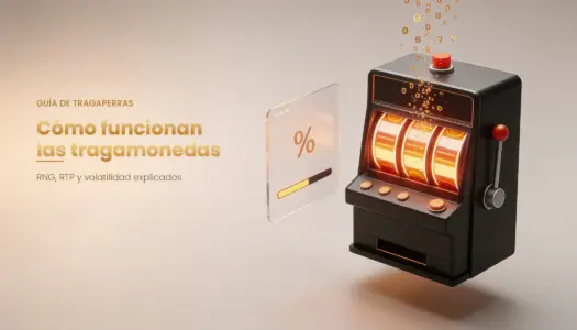 Cómo funcionan las tragamonedas: RNG, RTP y volatilidad