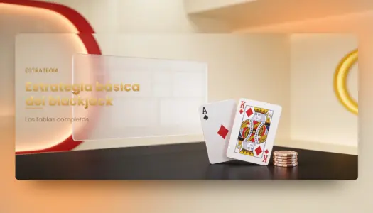 Estrategia básica del blackjack con tablas