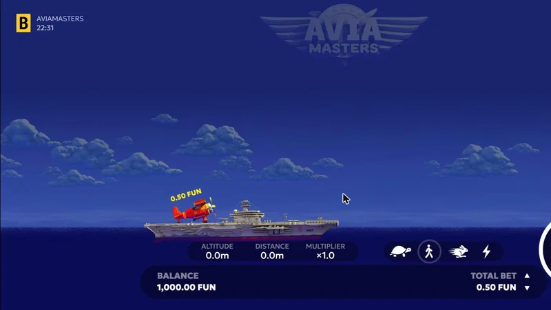 Aviamasters: el avión en el portaaviones y las cuatro velocidades del juego