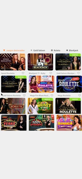 Cadoola casino en vivo Chile Casino en vivo de Cadoola con ruletas y mesas Gold Saloon para Chile